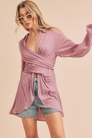 Margot Top LILAC Shirt Margot Top LILAC Shirt