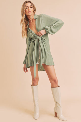 Margot Top SAGE Shirt Margot Top SAGE Shirt