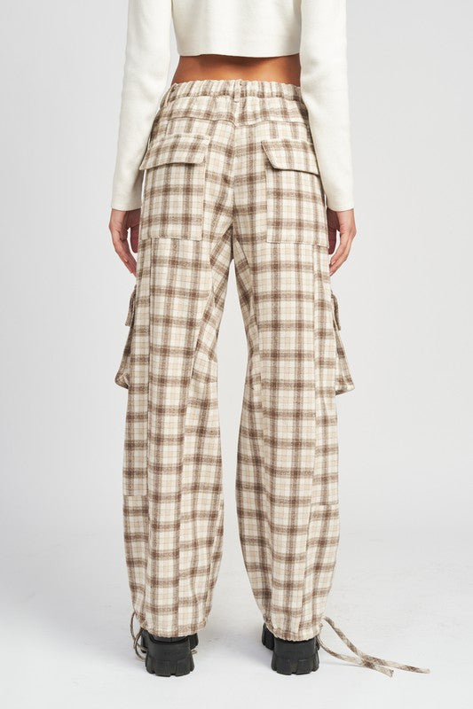 Plaid Cargo Pants Pants Plaid Cargo Pants Pants