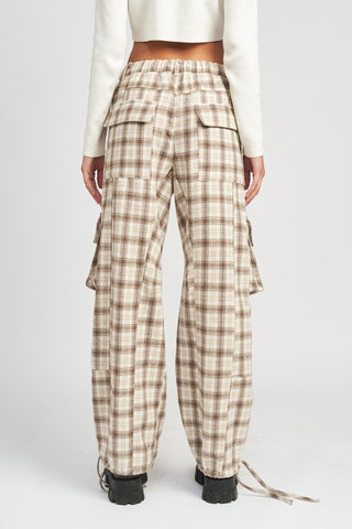 Plaid Cargo Pants Pants Plaid Cargo Pants Pants