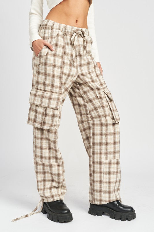 Plaid Cargo Pants Pants Plaid Cargo Pants Pants