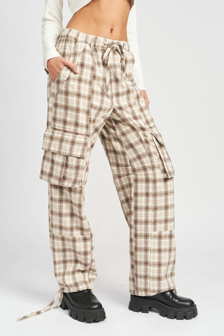 Plaid Cargo Pants Pants Plaid Cargo Pants Pants