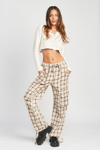 Plaid Cargo Pants Pants Plaid Cargo Pants Pants