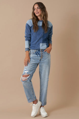 Rolled up boyfriend jeans. Jeans Rolled up boyfriend jeans. Jeans