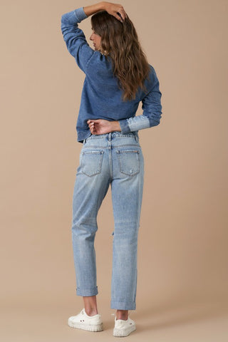 Rolled up boyfriend jeans. Jeans Rolled up boyfriend jeans. Jeans