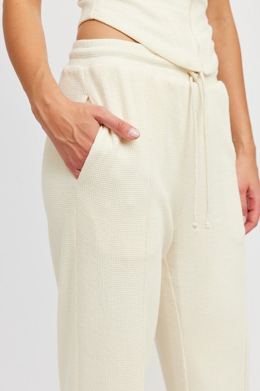 High waist drawstring pants Pants High waist drawstring pants Pants