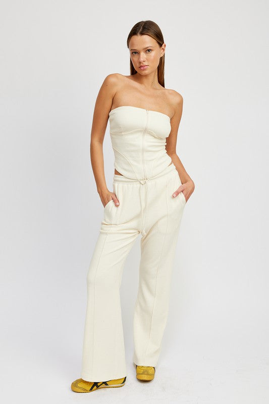 High waist drawstring pants Pants High waist drawstring pants Pants