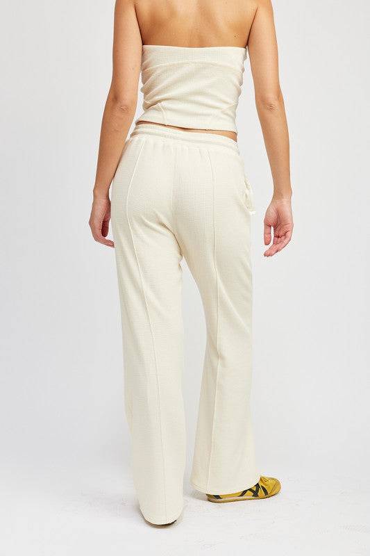 High waist drawstring pants Pants High waist drawstring pants Pants