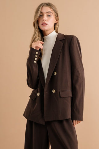 Double Button Blazer Blazer Double Button Blazer Blazer
