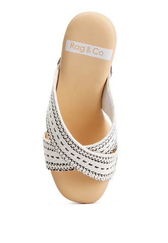 Finley Raffia High Block Heel Clogs clogs Finley Raffia High Block Heel Clogs clogs