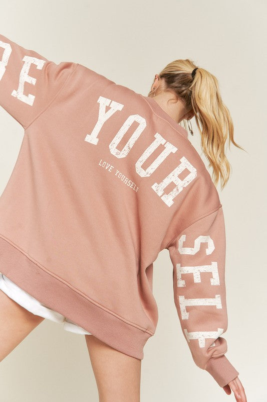 Be Yourself Sweatshirt CAMEL sweatshirt