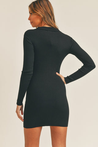 Button Up Ribbed Mini Shirt Dress Dress Button Up Ribbed Mini Shirt Dress Dress