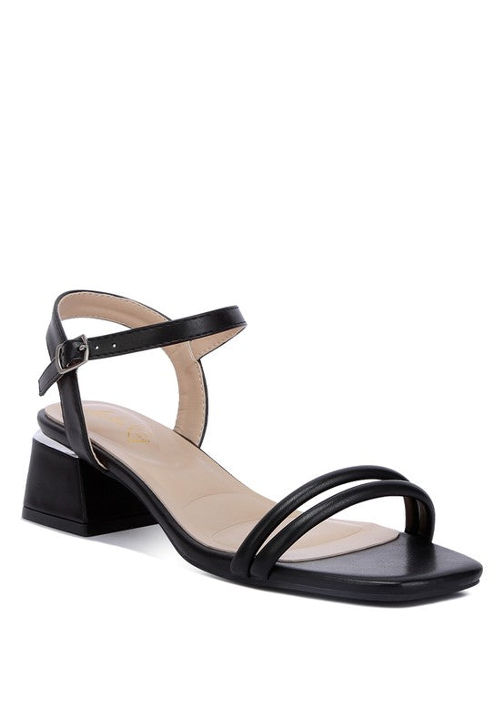 Sulein Ankle Strap Low Block Heels Black heels Sulein Ankle Strap Low Block Heels Black heels