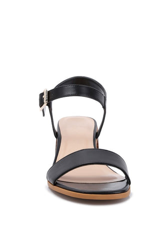 Varya Stacked Heel Sandals sandals