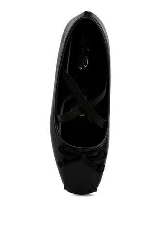 Leina Recycled Faux Leather Ballet Flats flats