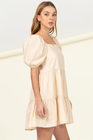 Milk Maiden Short Sleeve Sundress Dress