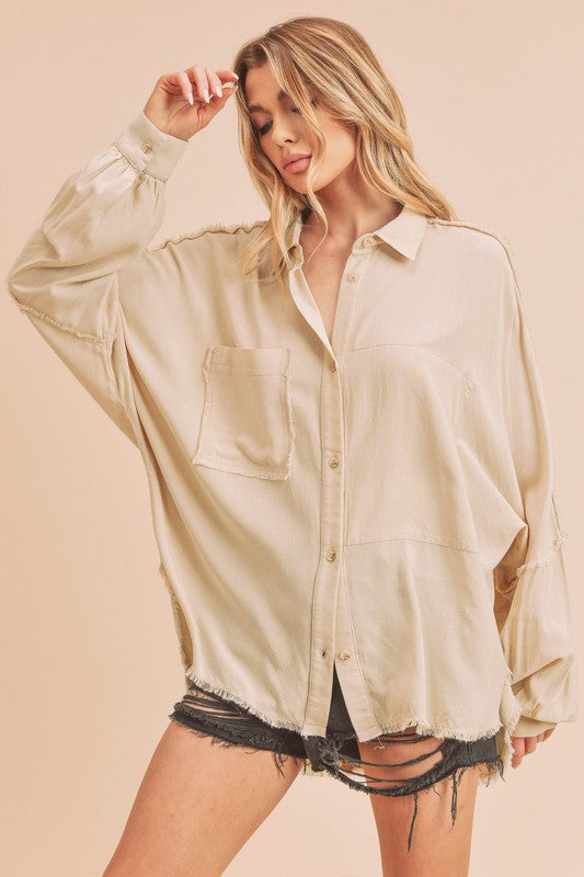 Oversized Shirt Shirt