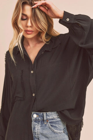 Oversized Shirt Shirt