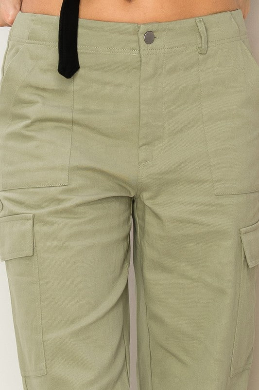 Weekend Chiller High Waist Cargo Pants Pants