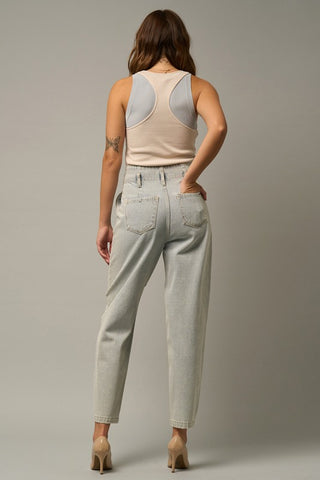 High Rise Balloon Jeans Jeans