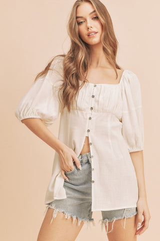 Lillet Top WHITE Shirt