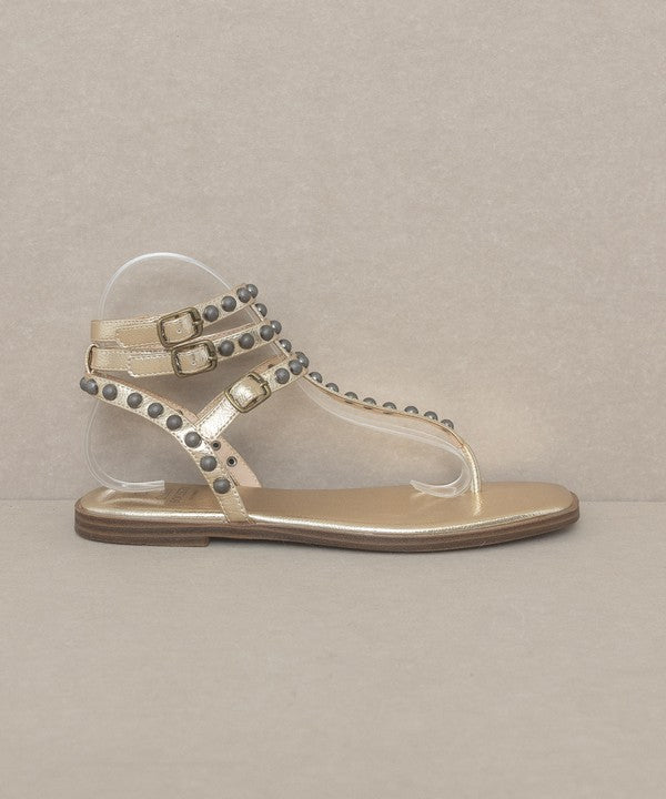 Oasis Society Oaklyn - Studded Gladiator Sandal Sandals