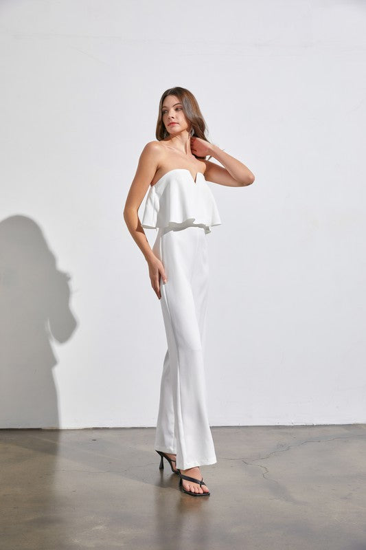 Off Shoulder Jumpsuit jummpsuit