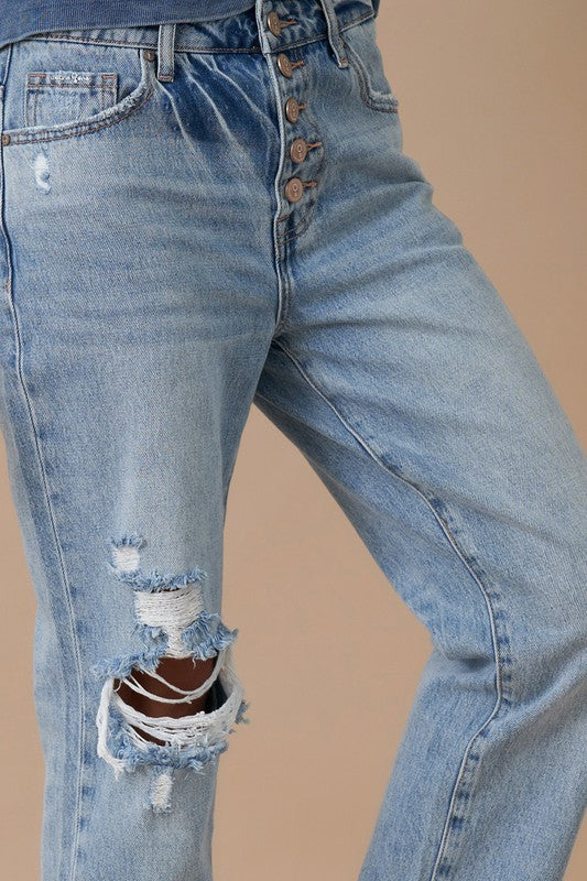 Rolled up boyfriend jeans. Jeans