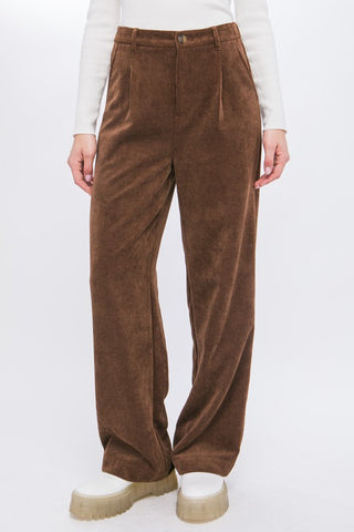 Corduroy Trouser Pants COCOA Pants