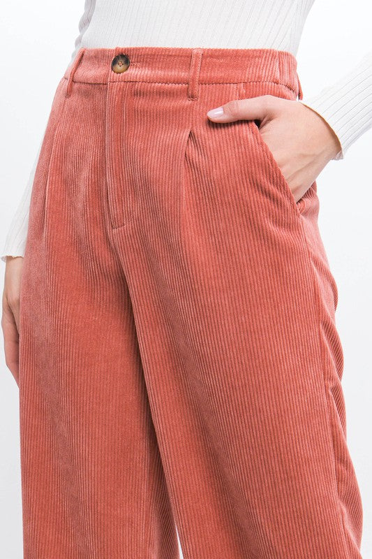 Corduroy Trouser Pants Pants