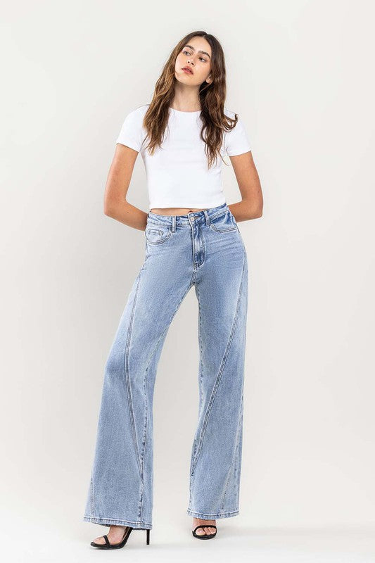 Ultra High Rise Wide Leg Jeans Jeans