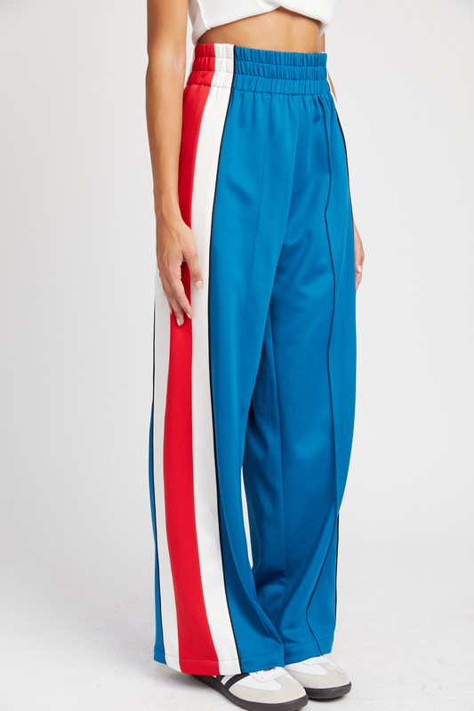 Colorblock track pants Pants