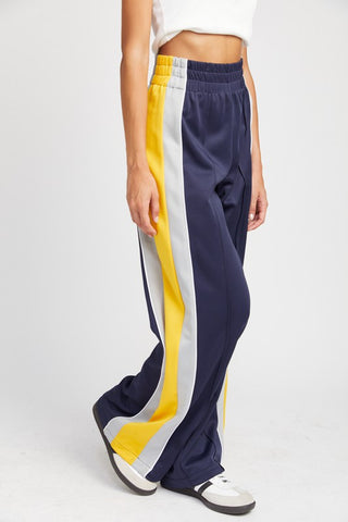 Colorblock track pants Pants