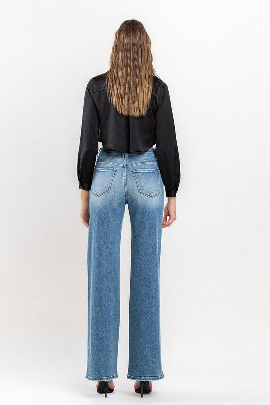 High Rise Wide Leg Jeans Jeans