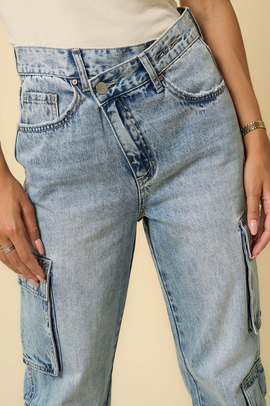 Crossover Relaxed Cargo Jeans Jeans