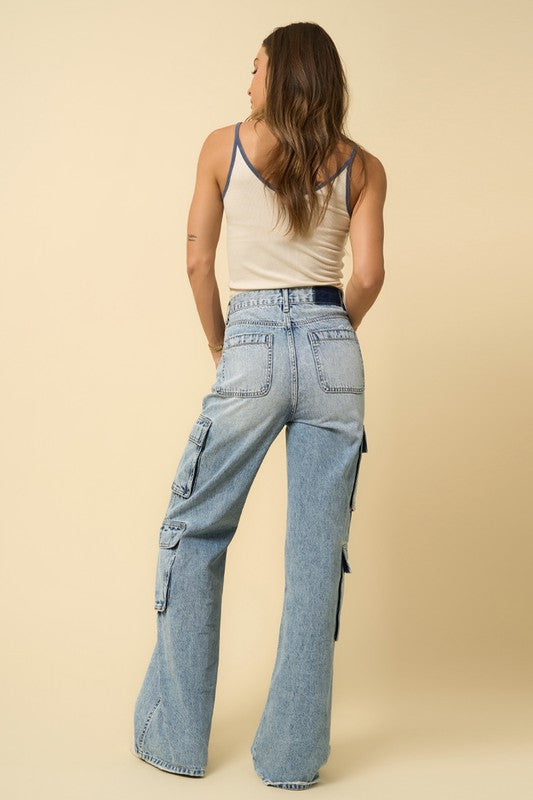 Crossover Relaxed Cargo Jeans Jeans