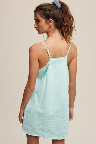 Sporty Mini Dress With Built in Romper Liner Romper