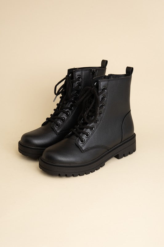Epsom Lace-Up Boots BLACK Boots