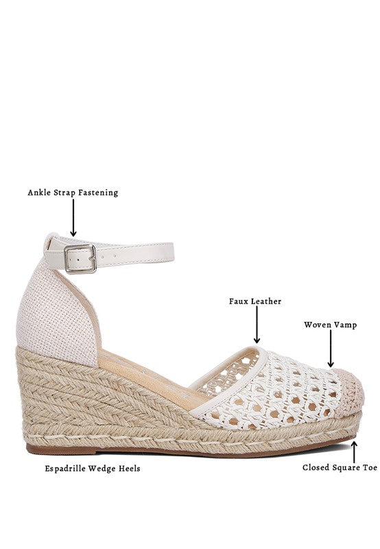 Mason Pin Buckle Wedge Heel Espradilles espadrilles