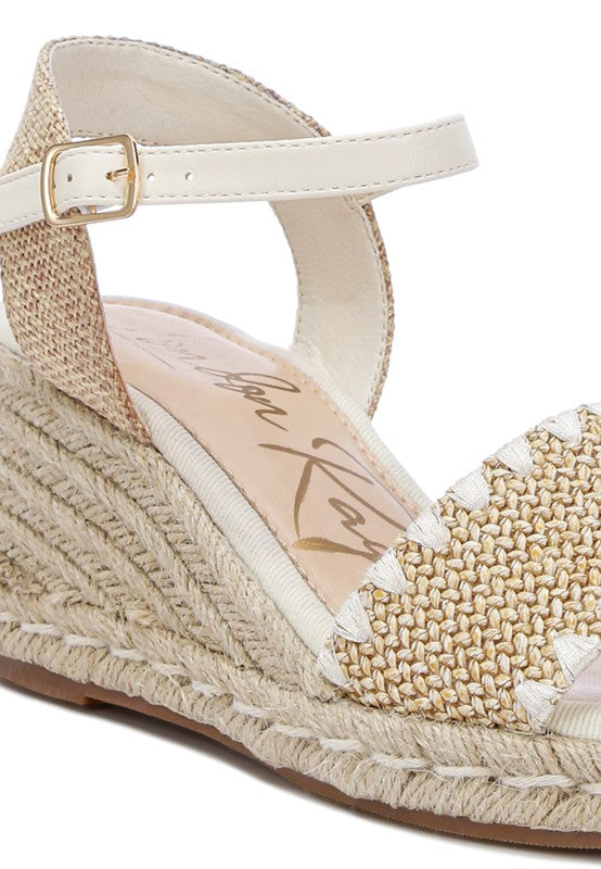 Lucas Raffia Wedge Heel Espadrilles espadrilles