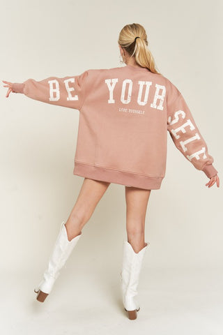 Be Yourself Sweatshirt sweatshirt