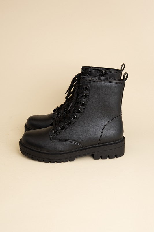 Epsom Lace-Up Boots Boots