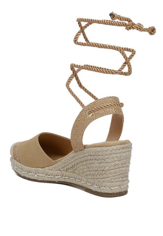 Aiden Lace-Up Crochet Espadrilles espadrilles