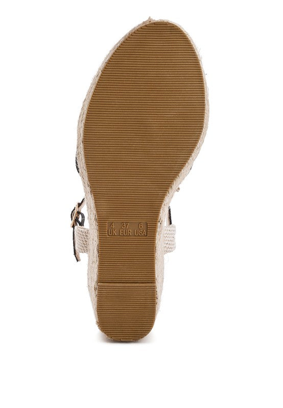 Trand Wedge Espadrille Sandals Sandals