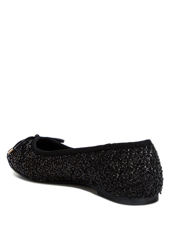 Ringo Sequin Embellished Ballet Flats flats