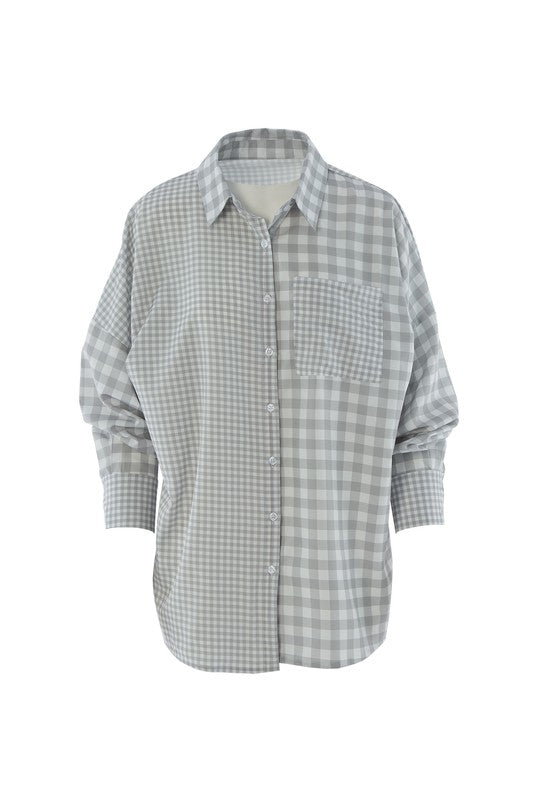 Plaid shirt with a pocket – capsulewardrobeshop