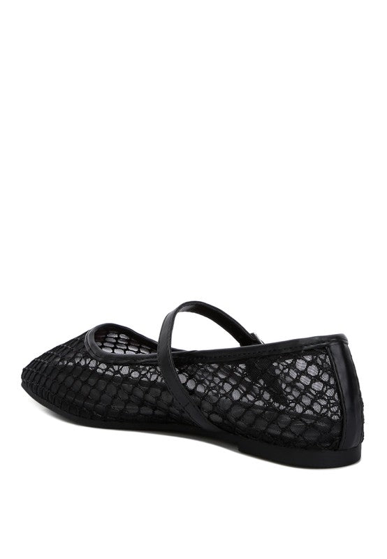 Averona Mesh Mary Jane Flats flats