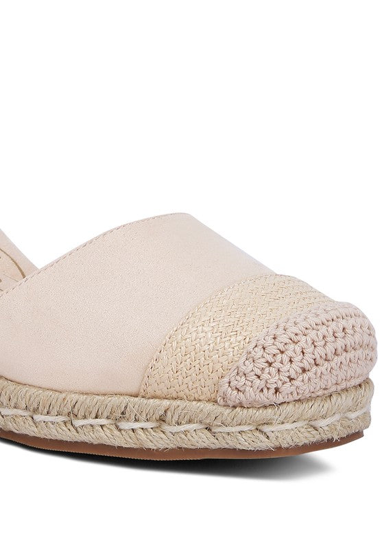 Aiden Lace-Up Crochet Espadrilles espadrilles