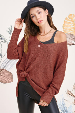 Winnie Sweater MARSALA Sweater