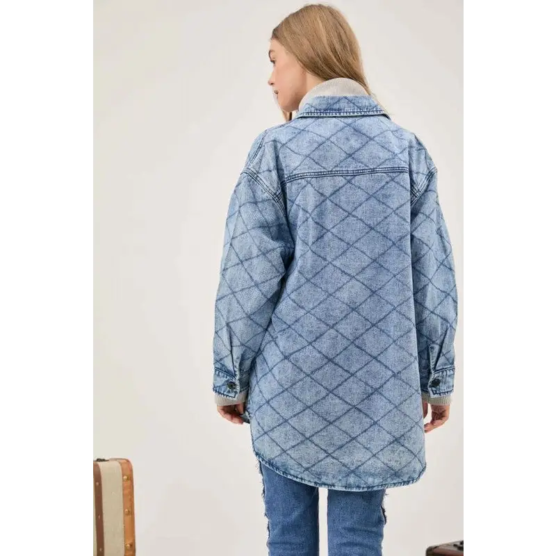 Denim Shirt Jacket Jacket